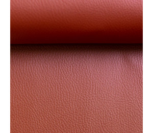 Kunstleder Rex orange rot metallisch glänzend